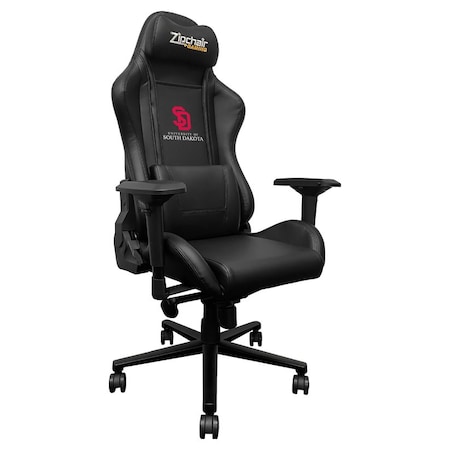 Dreamseat Xpression Pro Gaming Chair with South Dakota Coyotes Logo XZXPPRO032-PSCOL13096A